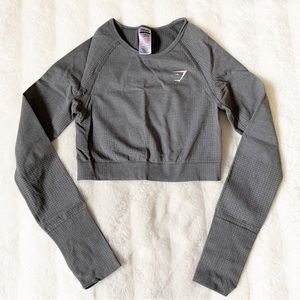 ( 4 for $20) GYMSHARK Vital Crop Top Sz M